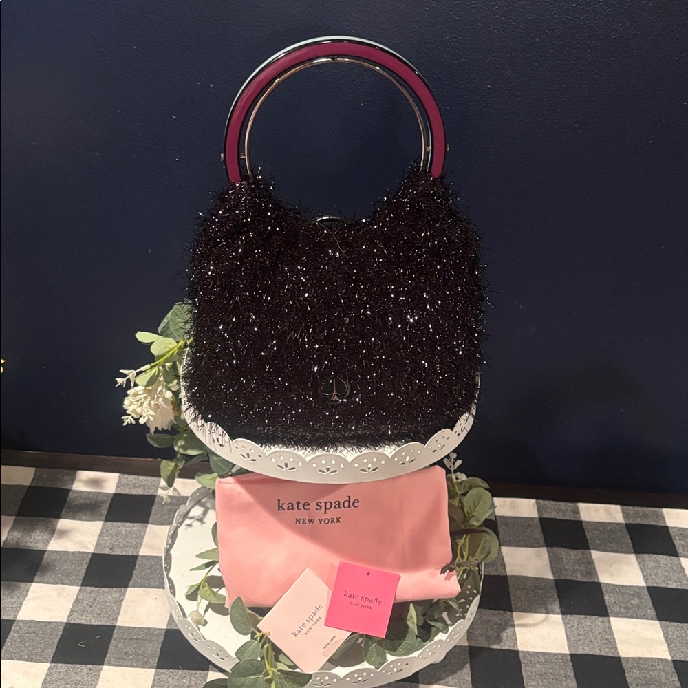 Kate Spade Betty Tinsel Swag Bag - Picture 16 of 16